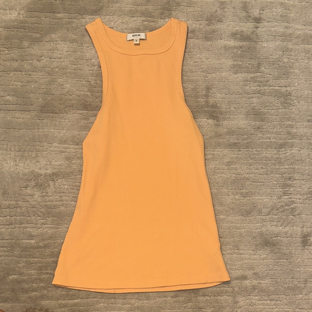 Agolde Orange Tank Top